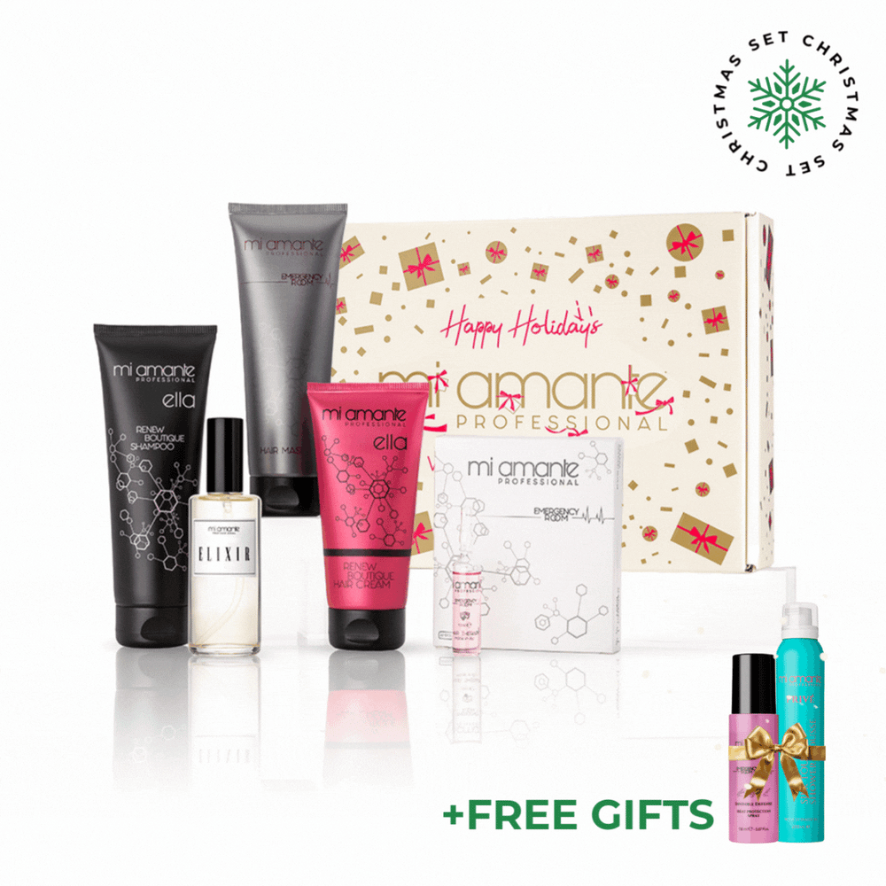 Kompletny zestaw do odbudowy włosów i eliksir Mi Amante
