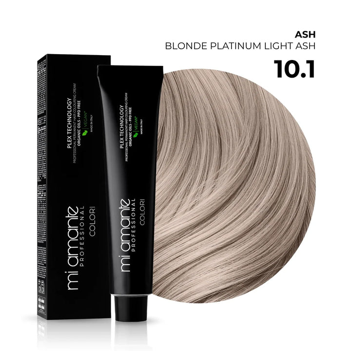 10.1 Platynowy popielaty blond