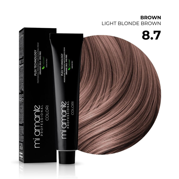 8.7 Jasny blond z brązowym tonem