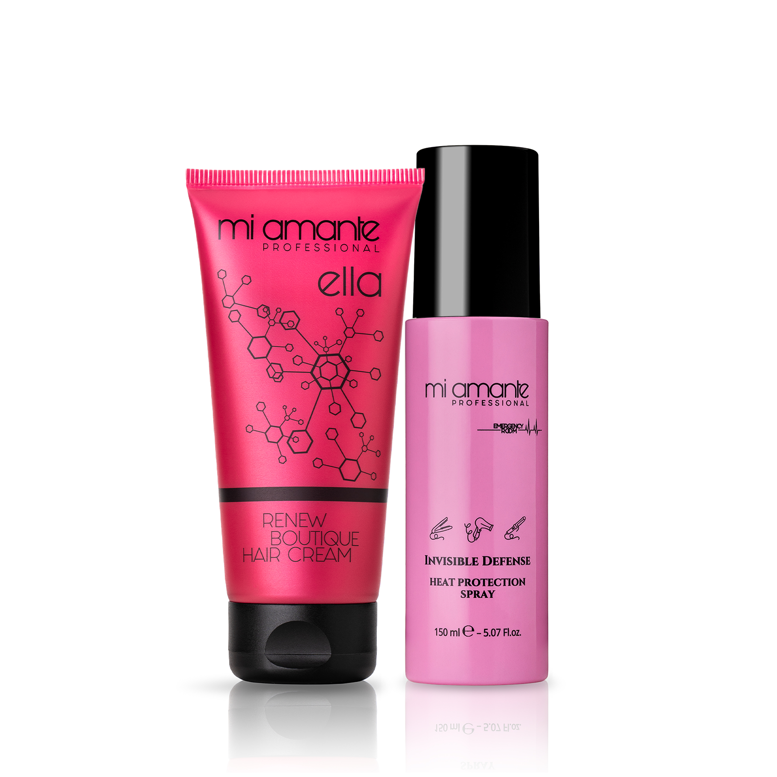 Termoochronny spray do włosów Mi Amante Invisible Defense 150 ml.
