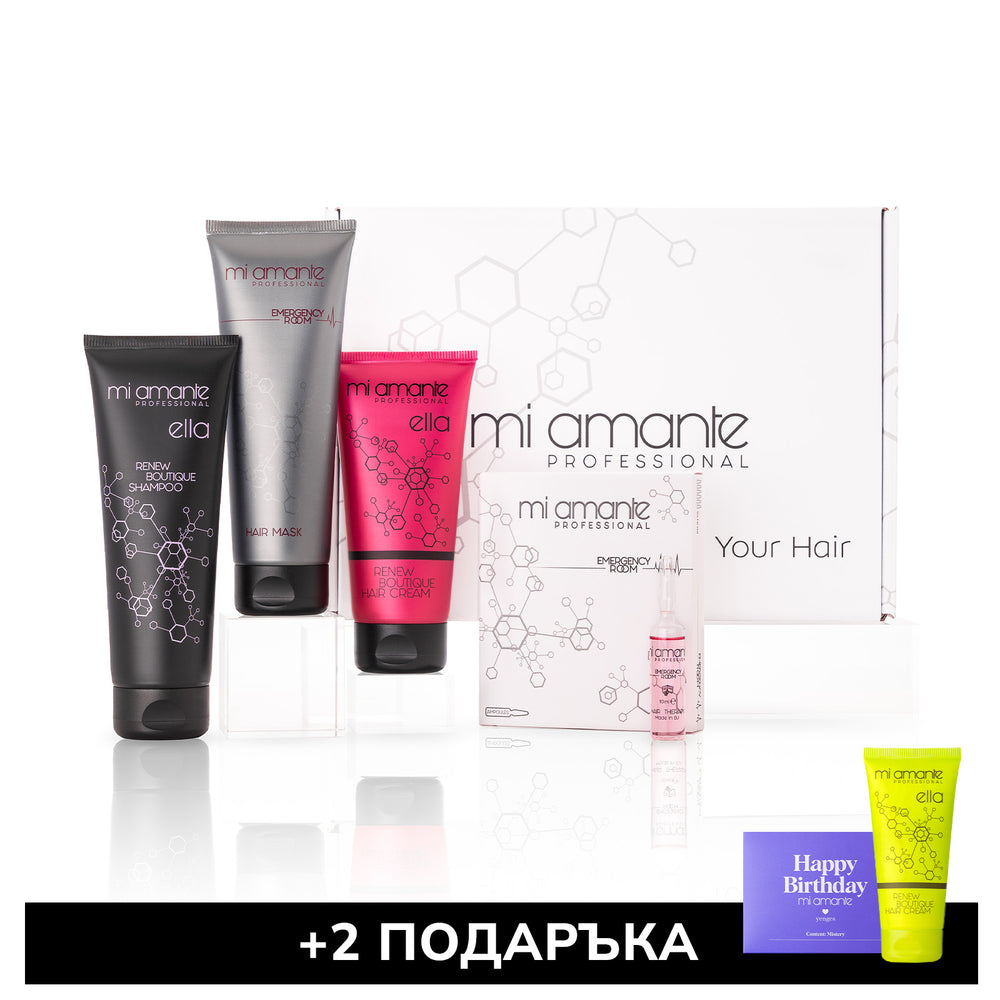 KOMPLETNY ZESTAW DO REGENERACJI WŁOSÓW MI AMANTE