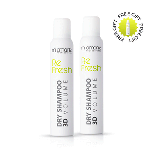 2 szt. + 1 GRATIS 🎁 Suchy szampon Mi Amante ReFresh Dry Shampoo
