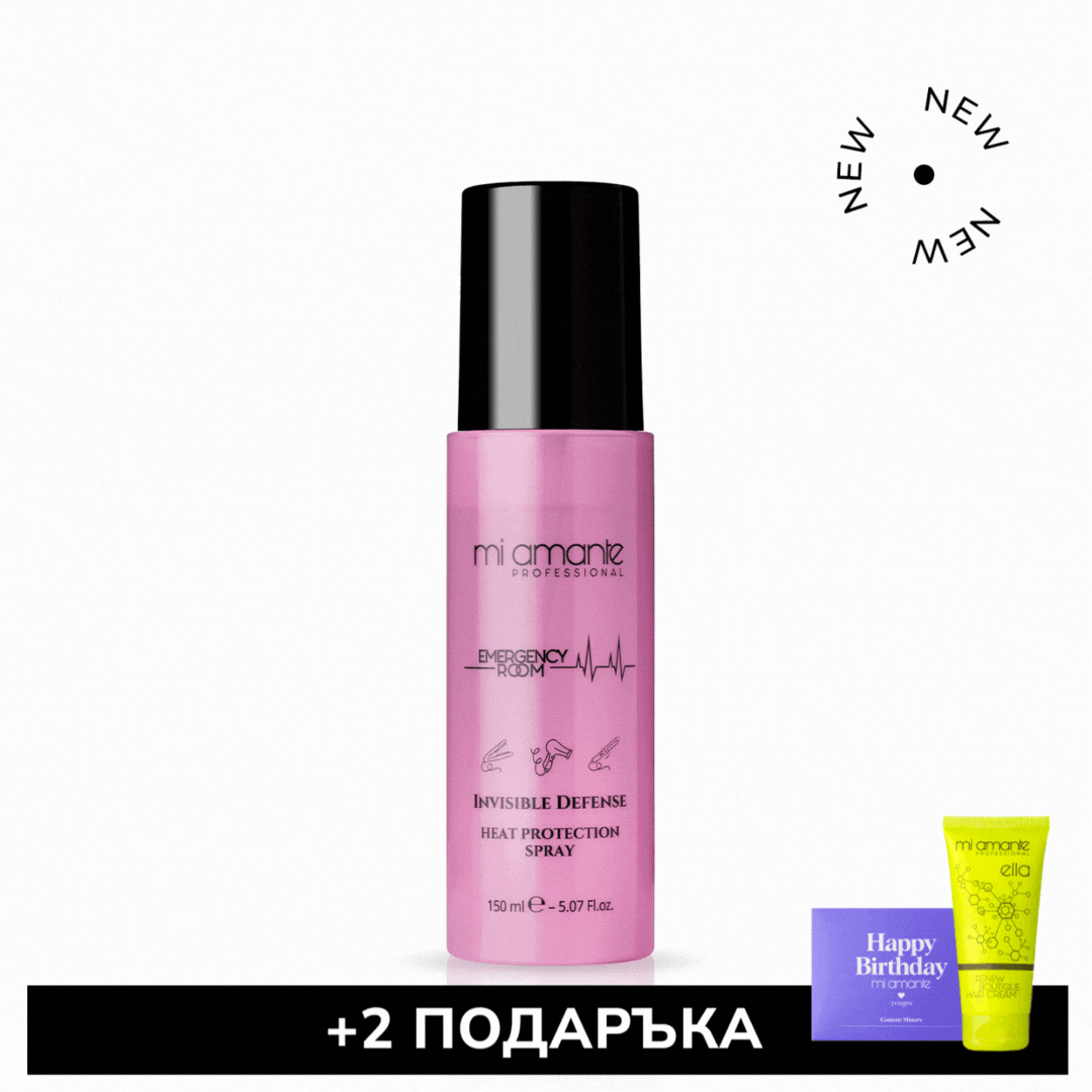 Termoochronny spray do włosów Mi Amante Invisible Defense 150 ml.